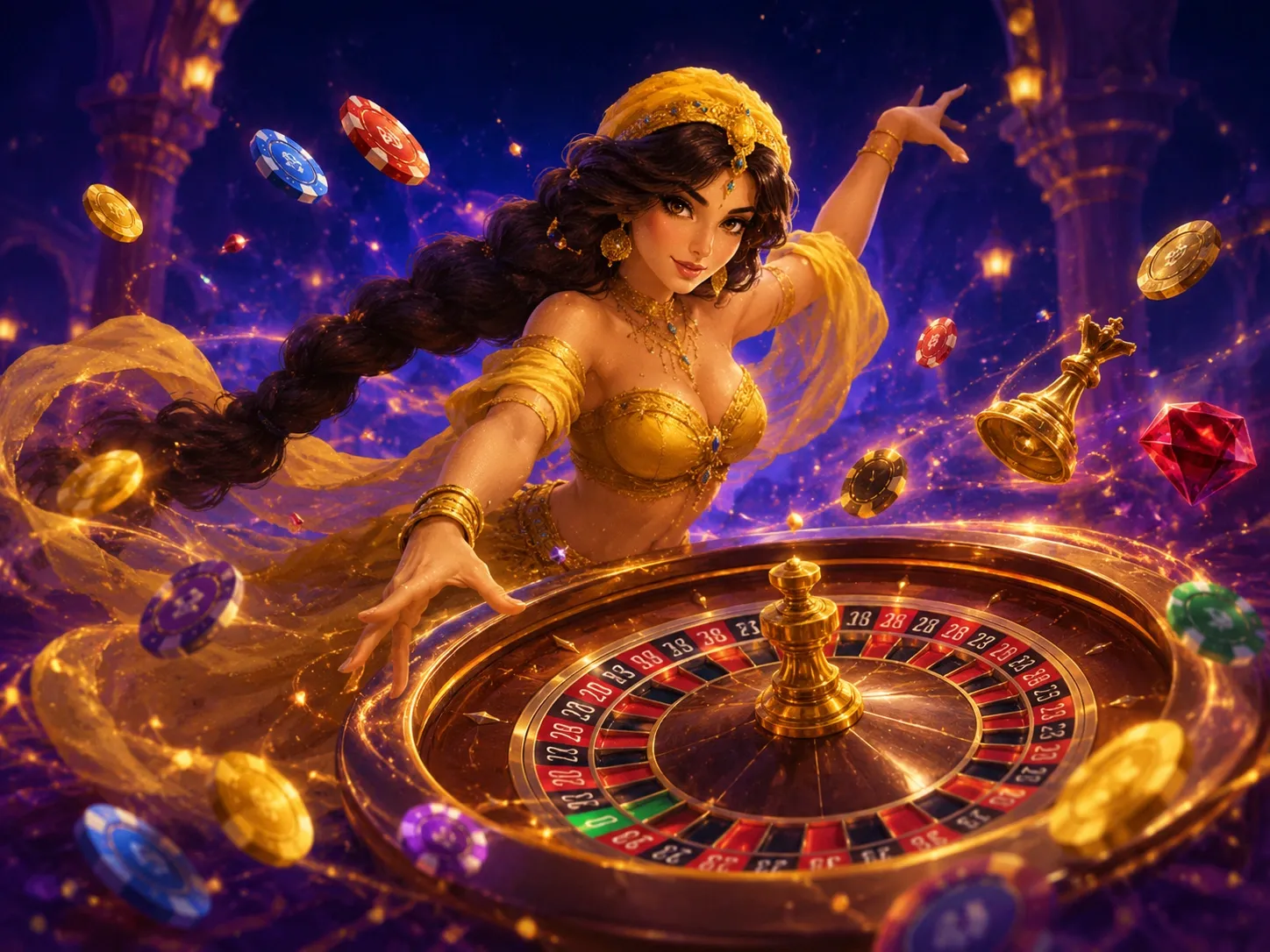 Mystic Roulette Luck Casino Queen